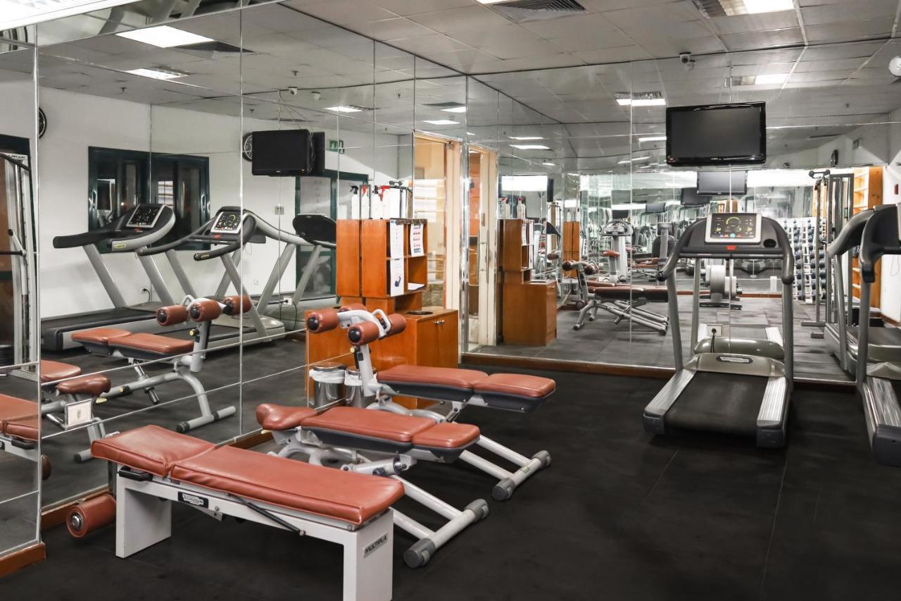 Sharm Dreams Vacation Club - Aqua Park Hotel Ngoại thất bức ảnh A gym in a hotel